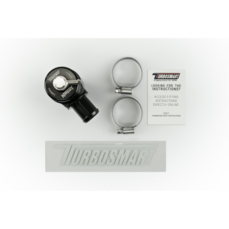 Turbosmart TS-0203-1222 Valvola pop off Kompact Plumb Back (ricircolo interno) attacco da 25mm blow off