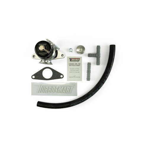 Turbosmart TS-0205-1016 Valvola pop off Dual Port (sfiato esterno) Subaru Impreza WRX 2001-2007 e Forester - Nera blow off