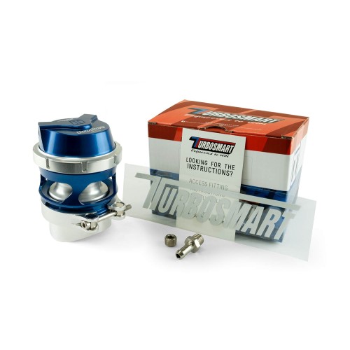Turbosmart TS-0208-1111 Valvola pop off universale ProPort - Blu blow off