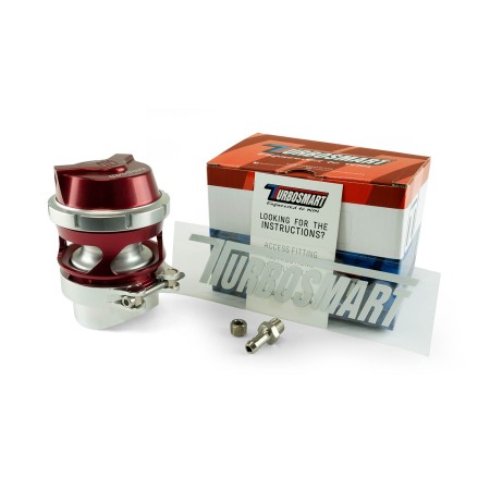 Turbosmart TS-0208-1114 Valvola pop off universale ProPort - Rossa blow off