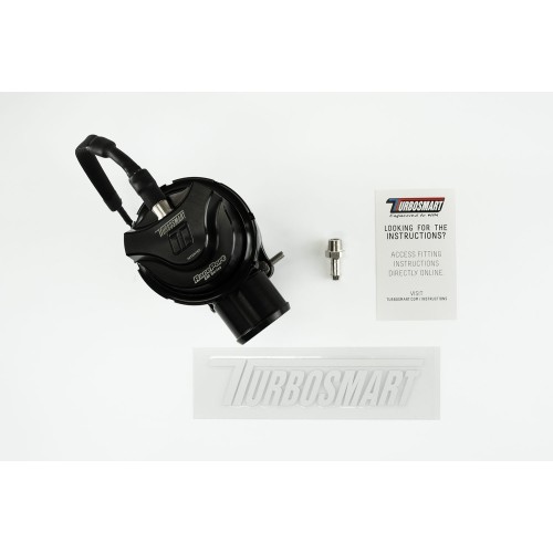 Turbosmart TS-0224-1425 Valvola pop off RacePort EM sfiato esterno Plumb Back (ricircolo interno) GenV female blow off
