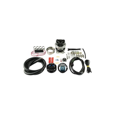 Turbosmart TS-0304-1002 Kit con controller e valvola pop off a sfiato esterno RacePort Nero blow off