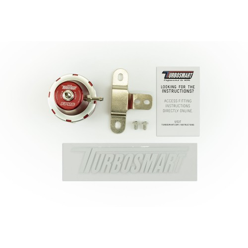 Turbosmart TS-0404-1024 Regolatore di pressione benzina FPR6 - Rosso