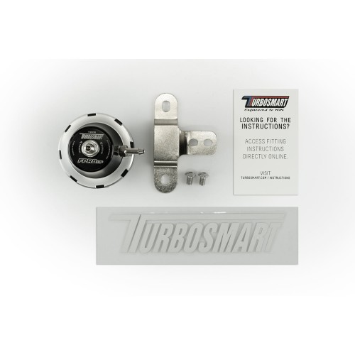 Turbosmart TS-0404-1132 Regolatore di pressione benzina FPR8 LP - Bassa pressione - Nero