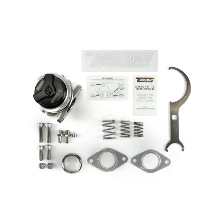 Turbosmart TS-0551-1012 Valvola wastegate esterna Gen5 WG38 UltraGate38 14psi (0,96 bar) Nera