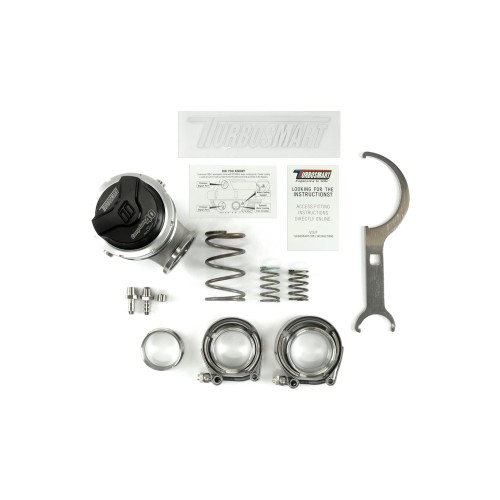 Turbosmart TS-0552-1002 Valvola wastegate esterna Gen5 WG40 CompGate40 7psi (0,48 bar) Nera