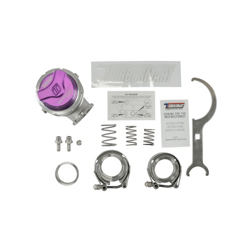 Turbosmart TS-0552-1013 Valvola wastegate esterna Gen5 WG40 CompGate40 14psi (0,96 bar) Viola