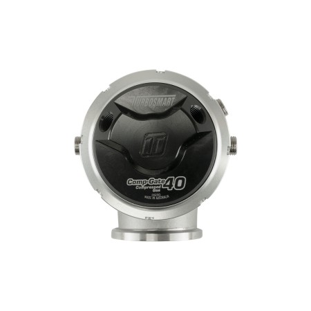 Turbosmart TS-0552-1202 Valvola wastegate esterna Gen5 WG40CG CompGate40 Gas compresso 5psi (0,35 bar) Nera