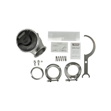 Turbosmart TS-0555-1202 Valvola wastegate esterna Gen5 WG60CG PowerGate60 Gas compresso 5psi (0,35 bar) Nera