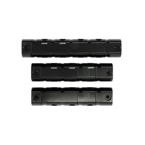 Turbosmart TS-0704-1101 Blocco di distribuzione di riferimento modulare (6 porte) 1/8NPT