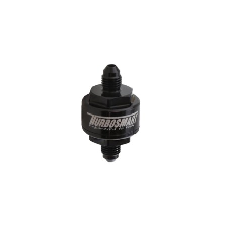 Turbosmart TS-0804-1001 Filtro di alimentazione dell'olio turbo 44um -3AN - Alluminio nero
