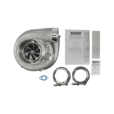 Turbosmart TS-2-7170B-VB096E Turbocompressore TS-2 (raffreddato ad acqua) 7170 (Kompact) V-Band 0.96AR wastegate esterna turbo t