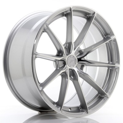 Cerchio in lega JR Wheels JR37 20x10 ET25 5x112 Silver Machined Face