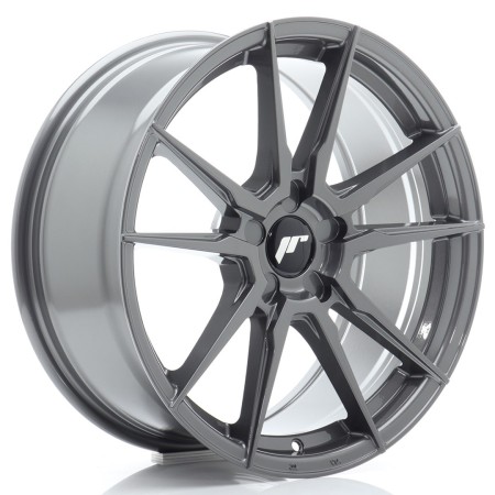 Cerchio in lega JR Wheels JR21 18x8 ET36 5x114,3 Hyper Gray