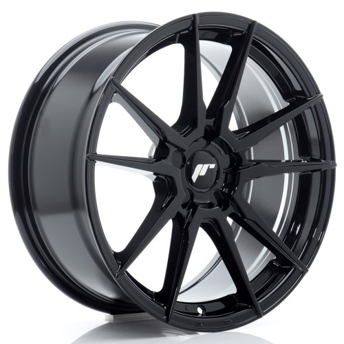 Cerchio in lega JR Wheels JR21 18x8 ET36 5x112 Gloss Black