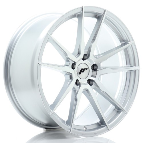 Cerchio in lega JR Wheels JR21 20x10 ET40 5x112 Silver Machined Face