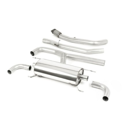 SSXAR17 Milltek Cat-back Non-resonated Alfa Romeo Giulia 2.0 Veloce (NO Q4) scarico sportivo terminale marmitta decat skat 200 c