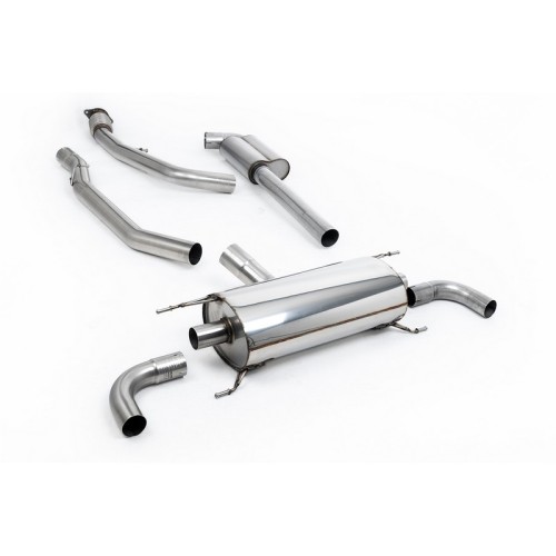 SSXAR19 Milltek Cat-back Alfa Romeo Giulia 2.0 Veloce (NO Q4) scarico sportivo terminale marmitta decat skat 200 celle