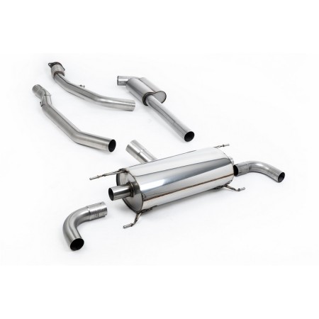 SSXAR19 Milltek Cat-back Alfa Romeo Giulia 2.0 Veloce (NO Q4) scarico sportivo terminale marmitta decat skat 200 celle