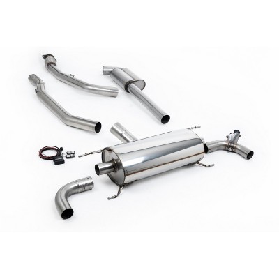 SSXAR20 Milltek Cat-back Alfa Romeo Giulia 2.0 Veloce (NO Q4) scarico sportivo terminale marmitta decat skat 200 celle