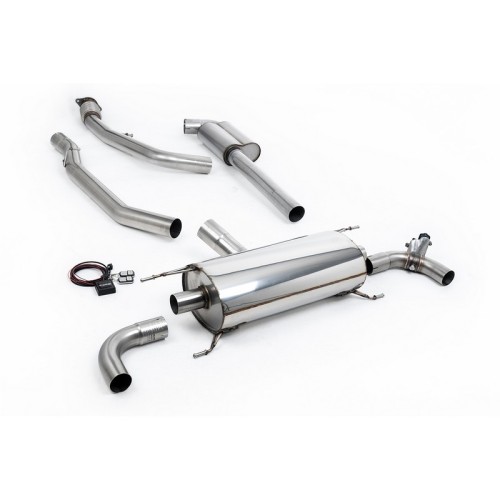 SSXAR20 Milltek Cat-back Alfa Romeo Giulia 2.0 Veloce (NO Q4) scarico sportivo terminale marmitta decat skat 200 celle