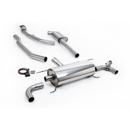 SSXAR20 Milltek Cat-back Alfa Romeo Giulia 2.0 Veloce (NO Q4) scarico sportivo terminale marmitta decat skat 200 celle