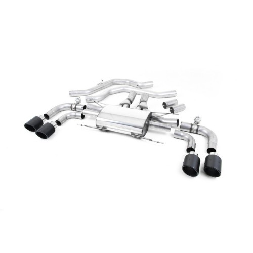 SSXAR005 Milltek Front Pipe-back Alfa Romeo Giulia Quadrifoglio 2.9 V6 scarico sportivo terminale marmitta decat skat 200 celle