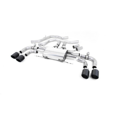 SSXAR005 Milltek Front Pipe-back Alfa Romeo Giulia Quadrifoglio 2.9 V6 scarico sportivo terminale marmitta decat skat 200 celle