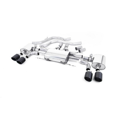 SSXAR16 Milltek Front Pipe-back Alfa Romeo Giulia Quadrifoglio 2.9 V6 scarico sportivo terminale marmitta decat skat 200 celle