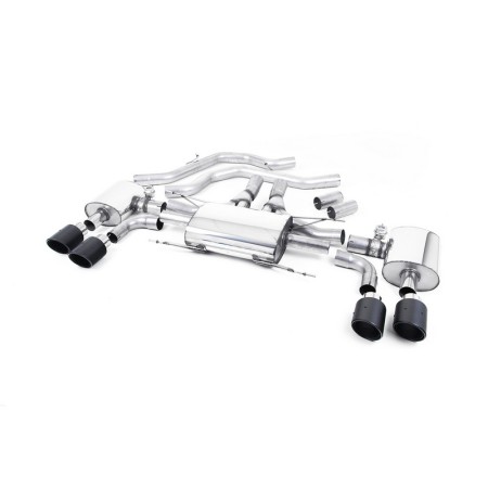 SSXAR16 Milltek Front Pipe-back Alfa Romeo Giulia Quadrifoglio 2.9 V6 scarico sportivo terminale marmitta decat skat 200 celle