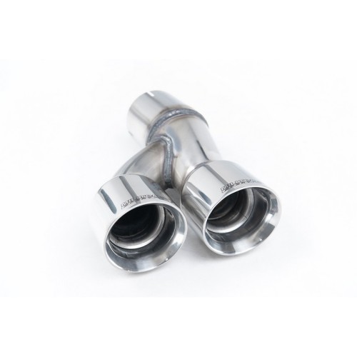 SSXVW155 Milltek Cat-back Non-resonated Audi A1 8X 1.4 Tfsi 185cv S tronic S-line scarico sportivo terminale marmitta decat skat