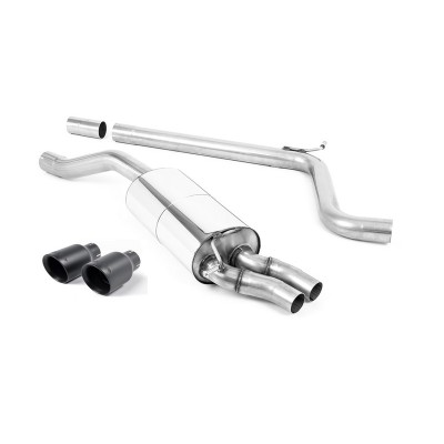 SSXAU878 Milltek Cat-back Audi A1 GB 40 Tfsi 200cv 5 porte scarico sportivo terminale marmitta decat skat 200 celle