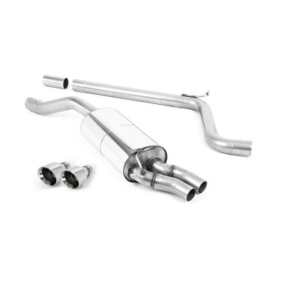 SSXAU879 Milltek Cat-back Audi A1 GB 40 Tfsi 200cv 5 porte scarico sportivo terminale marmitta decat skat 200 celle