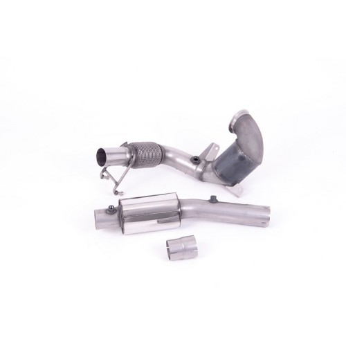 SSXVW552 Milltek Downpipe con Cat sportivo Resonated Audi A1 GB 40 Tfsi 200cv 5 porte scarico sportivo terminale marmitta decat 
