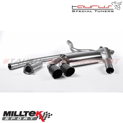 MCXAU103 Milltek Downpipe-back Non-resonated Audi Coupe UR quattro 10v Turbo scarico sportivo terminale marmitta decat skat 200  2