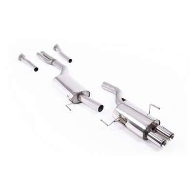 SSXAU184 Milltek Cat-back Audi RS2 Avant Turbo 6-speed scarico sportivo terminale marmitta decat skat 200 celle