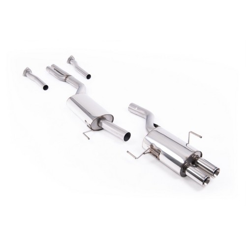 SSXAU184 Milltek Cat-back Audi RS2 Avant Turbo 6-speed scarico sportivo terminale marmitta decat skat 200 celle