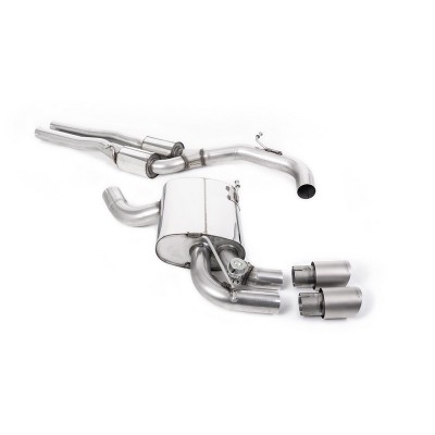 SSXAU571 Milltek Cat-back Audi RS3 8P Sportback S-tronic scarico sportivo terminale marmitta decat skat 200 celle