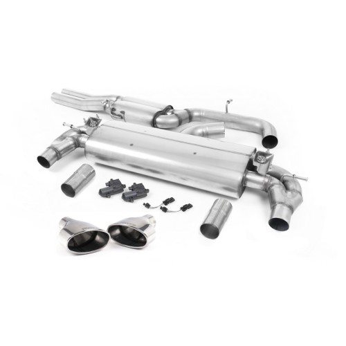 SSXAU738 Milltek Cat-back Resonated Audi RS3 8V Berlina 400cv CON OPF/GPF scarico sportivo terminale marmitta decat skat 200 cel
