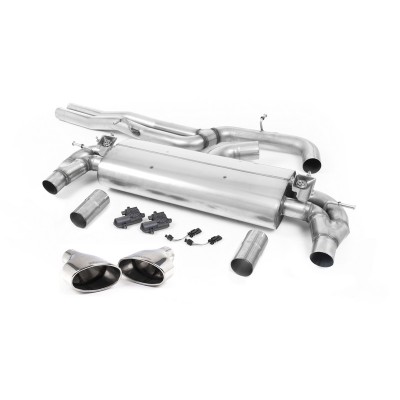 SSXAU741 Milltek Cat-back Non-resonated Audi RS3 8V Berlina 400cv CON OPF/GPF scarico sportivo terminale marmitta decat skat 200