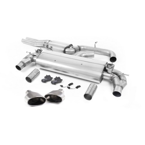 SSXAU801 Milltek Cat-back Resonated Audi RS3 8V Berlina 400cv CON OPF/GPF scarico sportivo terminale marmitta decat skat 200 cel