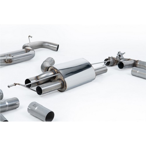 SSXAU985 Milltek Cat-back Race Non-resonated Audi RS3 8V Berlina 400cv CON OPF/GPF scarico sportivo terminale marmitta decat ska