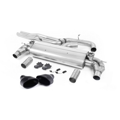 SSXAU740 Milltek Cat-back Non-resonated Audi RS3 8V Berlina 400cv SENZA OPF/GPF scarico sportivo terminale marmitta decat skat 2
