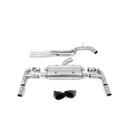 SSXAU893 Milltek Cat-back Non-resonated Audi RS3 8V Berlina 400cv SENZA OPF/GPF scarico sportivo terminale marmitta decat skat 2
