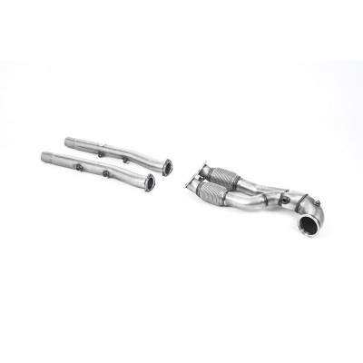 SSXAU897 Milltek Downpipe De-Cat  Audi RS3 8Y Berlina 400cv scarico sportivo terminale marmitta decat skat 200 celle