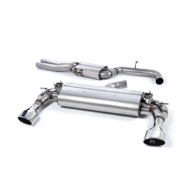 SSXAU589 Milltek Cat-back Resonated Audi RS3 8V Sportback 367cv scarico sportivo terminale marmitta decat skat 200 celle