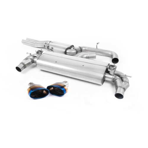 SSXAU798 Milltek Cat-back Resonated Audi RS3 8V Sportback 400cv CON OPF/GPF scarico sportivo terminale marmitta decat skat 200 c