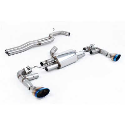 SSXAU981 Milltek Cat-back Race Non-resonated Audi RS3 8V Sportback 400cv CON OPF/GPF scarico sportivo terminale marmitta decat s