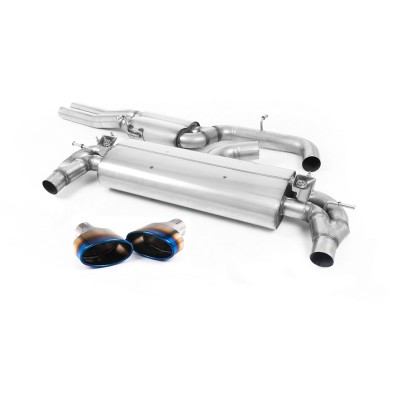 SSXAU798 Milltek Cat-back Resonated Audi RS3 8V Sportback 400cv SENZA OPF/GPF scarico sportivo terminale marmitta decat skat 200