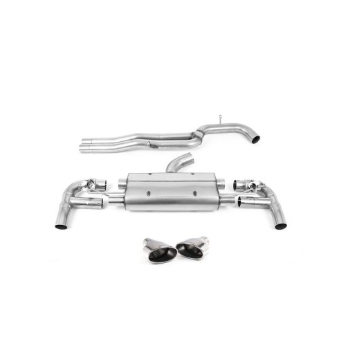 SSXAU885 Milltek Cat-back Non-resonated Audi RS3 8V Sportback 400cv SENZA OPF/GPF scarico sportivo terminale marmitta decat skat